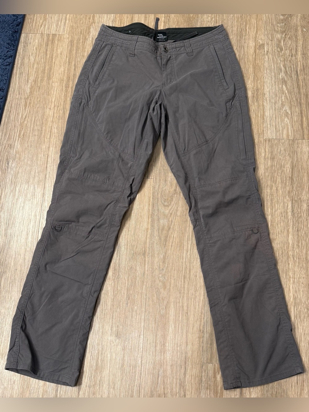 Kuhl Pants Women 6 Spire Hiking Gray Roll Up Outdoor Zip Pockets Athletic NWOT